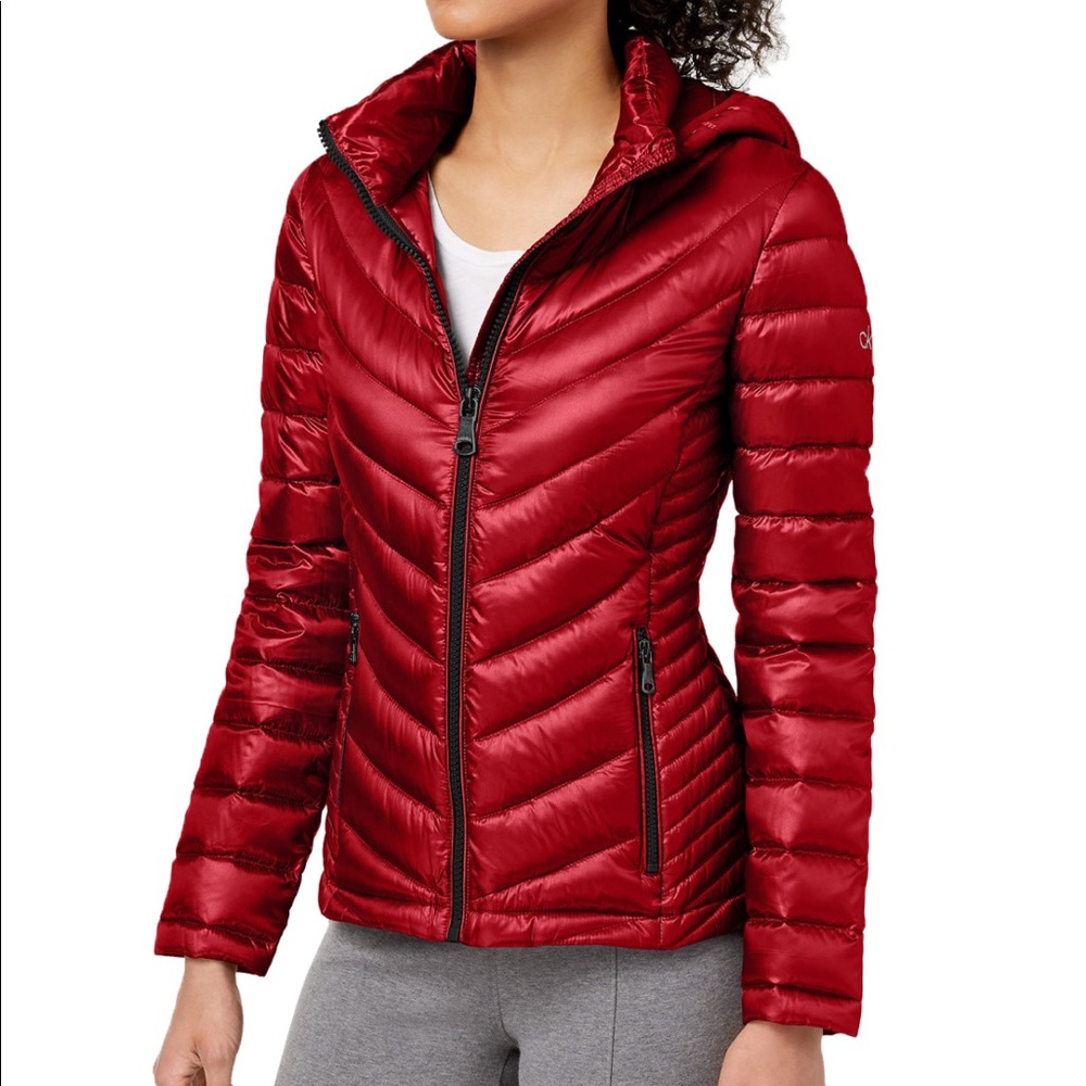 Calvin Klein Red Puffer